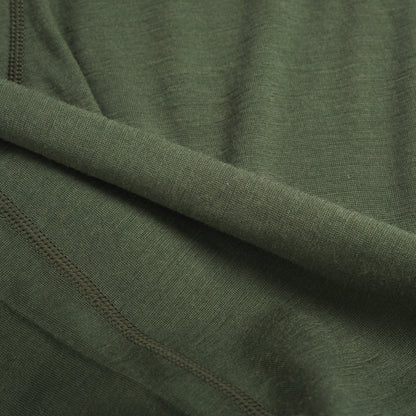 Bergans Inner:Pure Merino Tights Men Pine Forest / Dark Shadow Grey