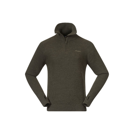 Bergans Ulriken Jumper Men Dark Green Mud