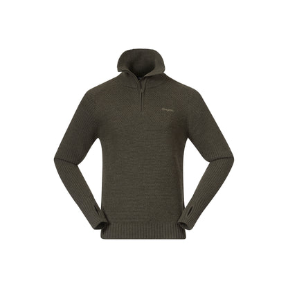 Bergans Ulriken Jumper Men Dark Green Mud