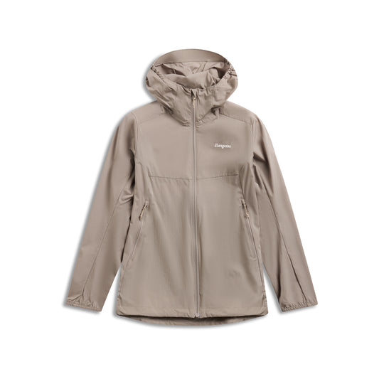 Bergans Rabot Windbreaker Jacket Women Rock Taupe