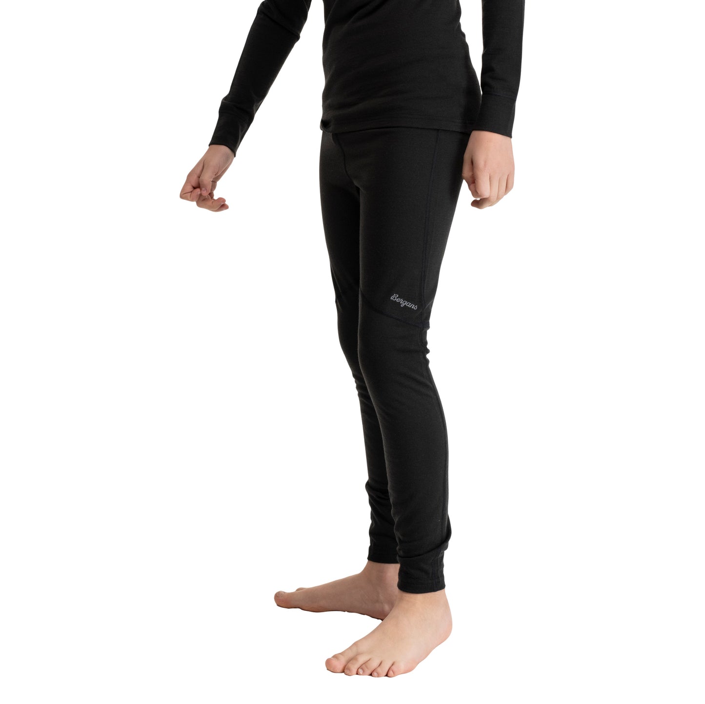 Bergans Inner:Pure Merino Youth Tights Black