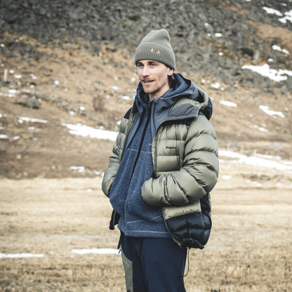 Bergans Vaagaa Allround Down Jacket Men Green Mud / Black