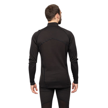 Bergans Inner:Pure Merino Half Zip Men Black