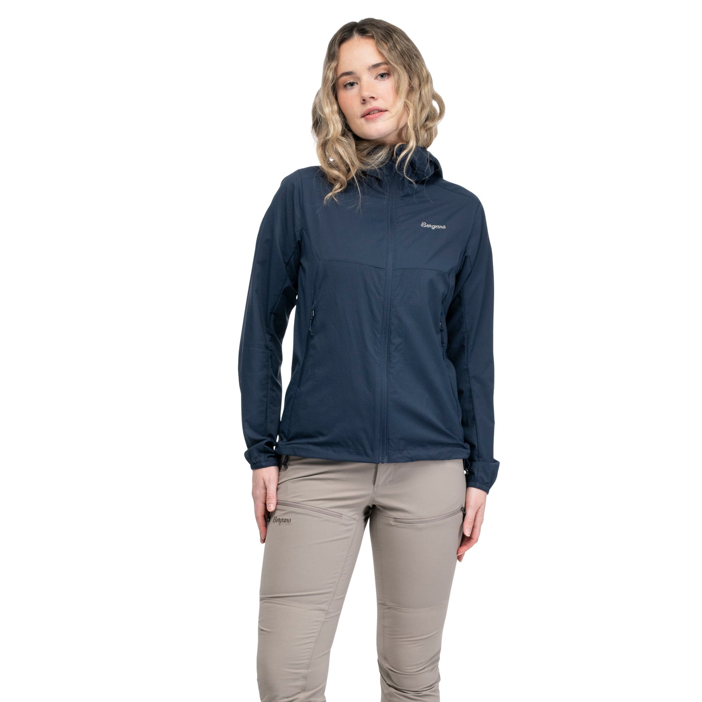 Bergans Rabot Windbreaker Jacket Women Navy Blue