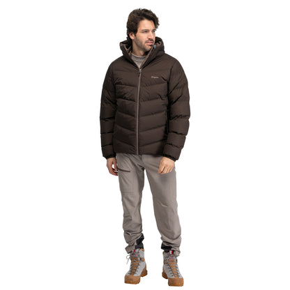 Bergans Garmo Down Hood Jacket Men Dark Chocolate