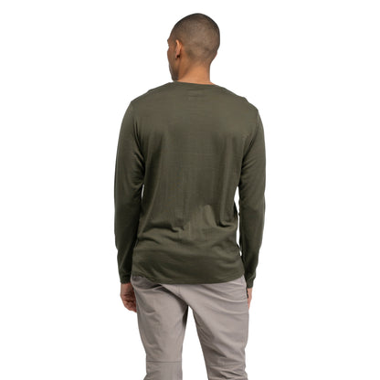Bergans Merino Long Sleeve Men Pine Forest
