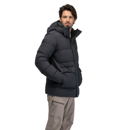 Bergans Dyna Down Hood Jacket Men Dark Shadow Grey
