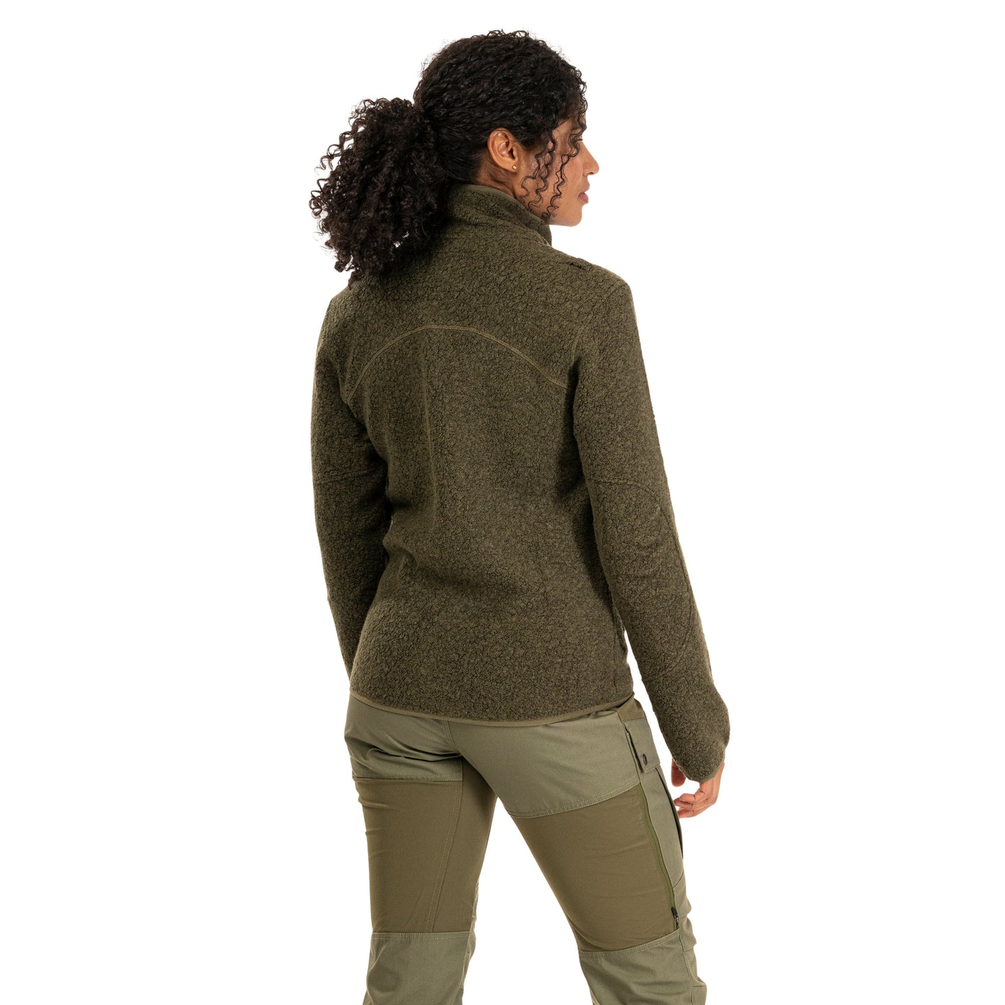 Bergans Myrull Outdoor Jacket Dark Green Mud