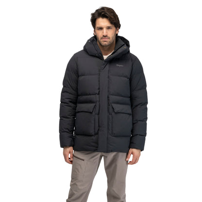 Bergans Dyna Down Hood Jacket Men Dark Shadow Grey