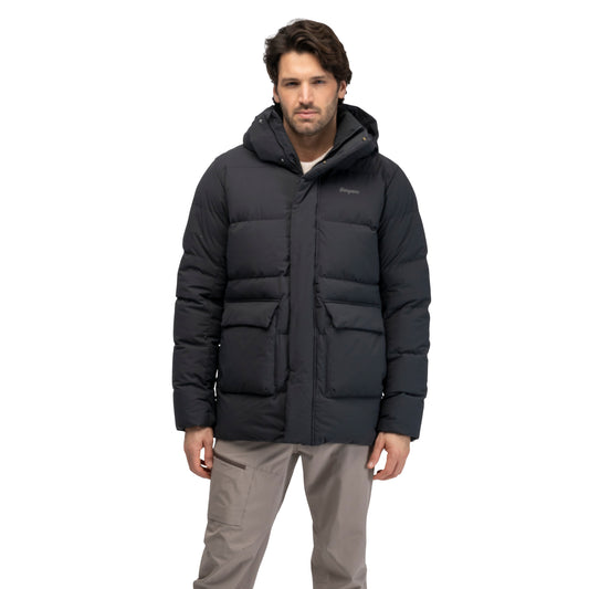 Bergans Dyna Down Hood Jacket Men Dark Shadow Grey