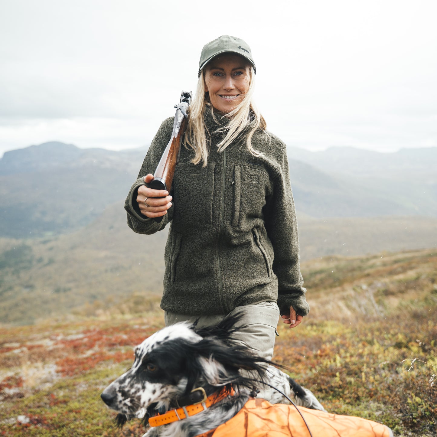 Bergans Myrull Outdoor Jacket Dark Green Mud