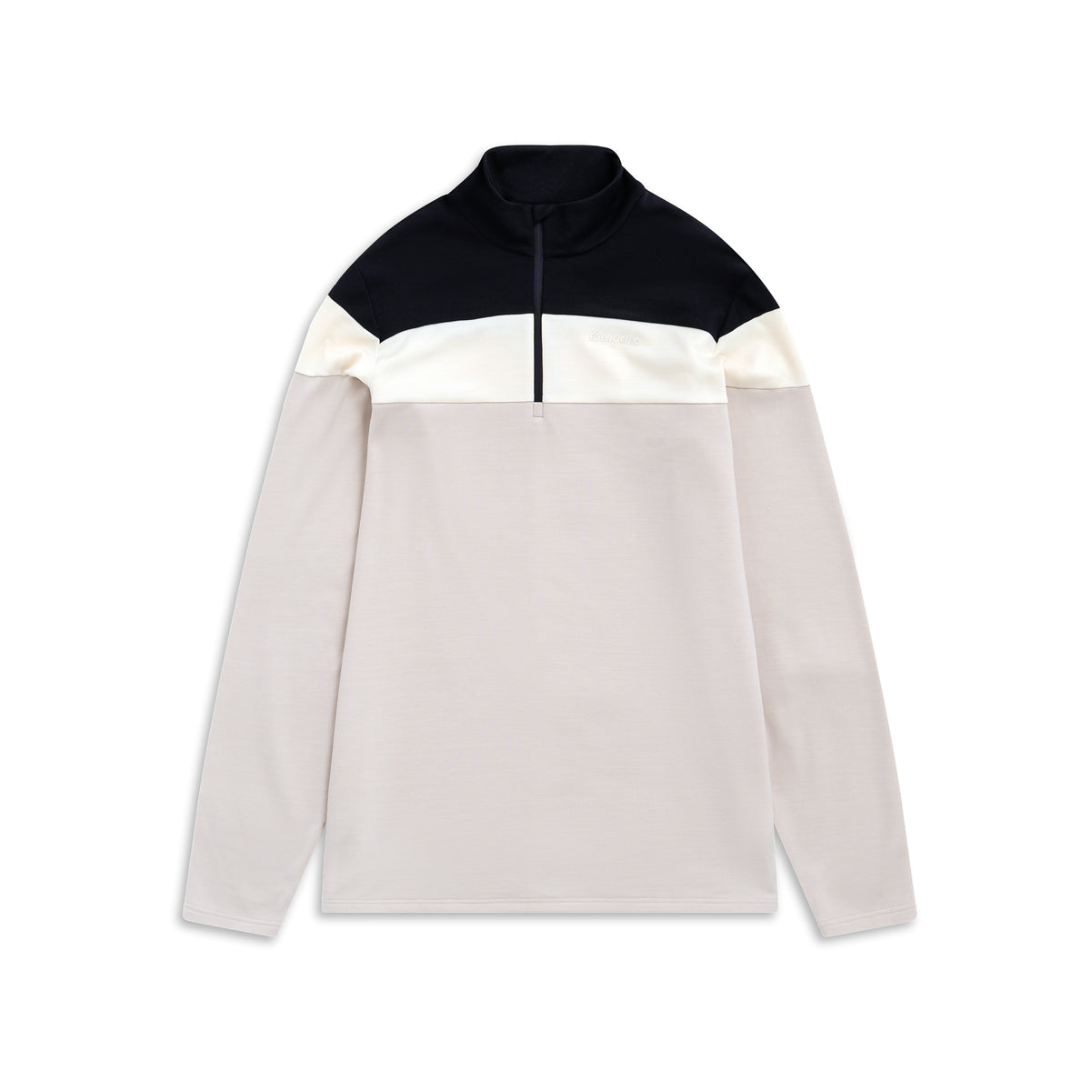 Bergans Uldal Wool Half Zip Men Bone White / Black