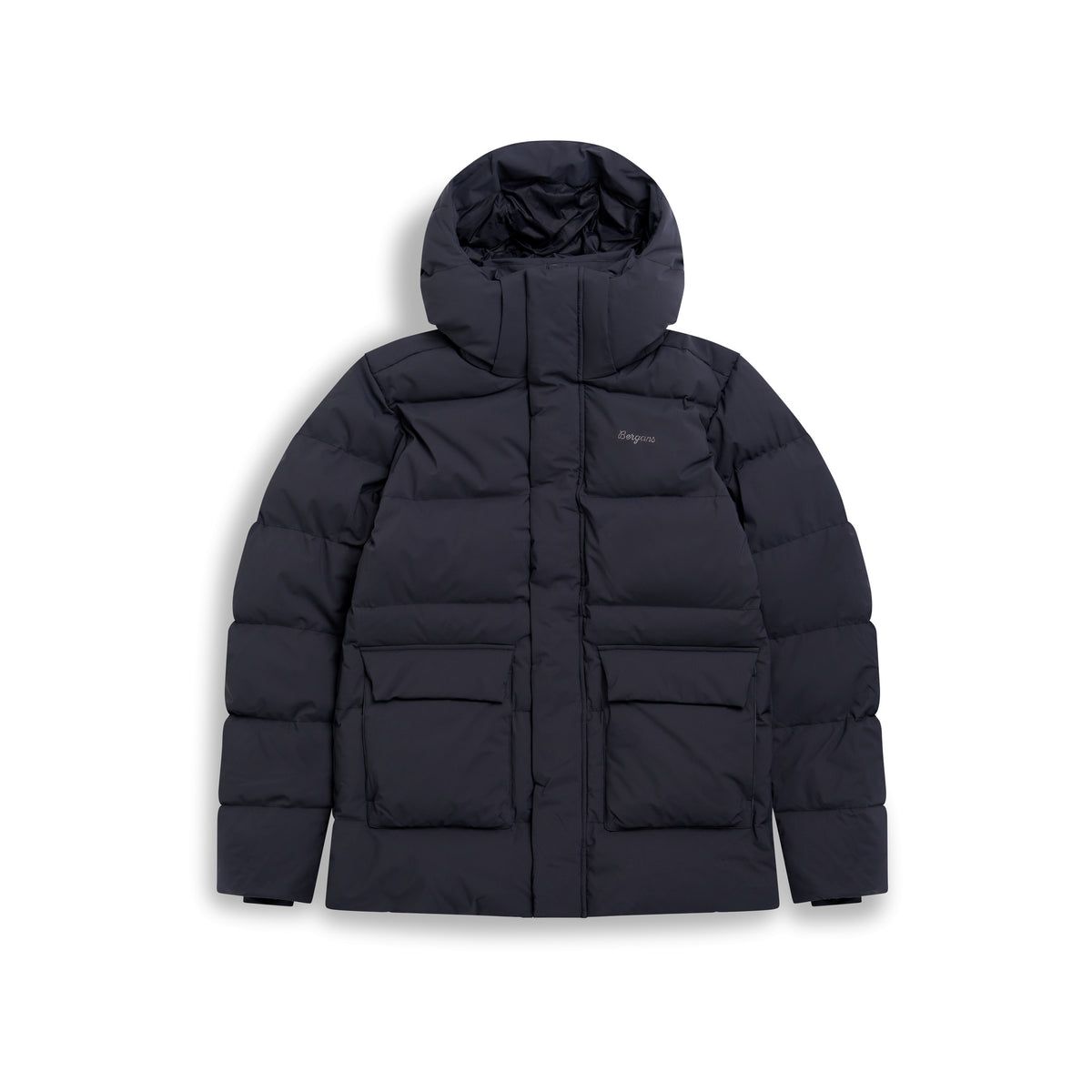Bergans Dyna Down Hood Jacket Men Dark Shadow Grey