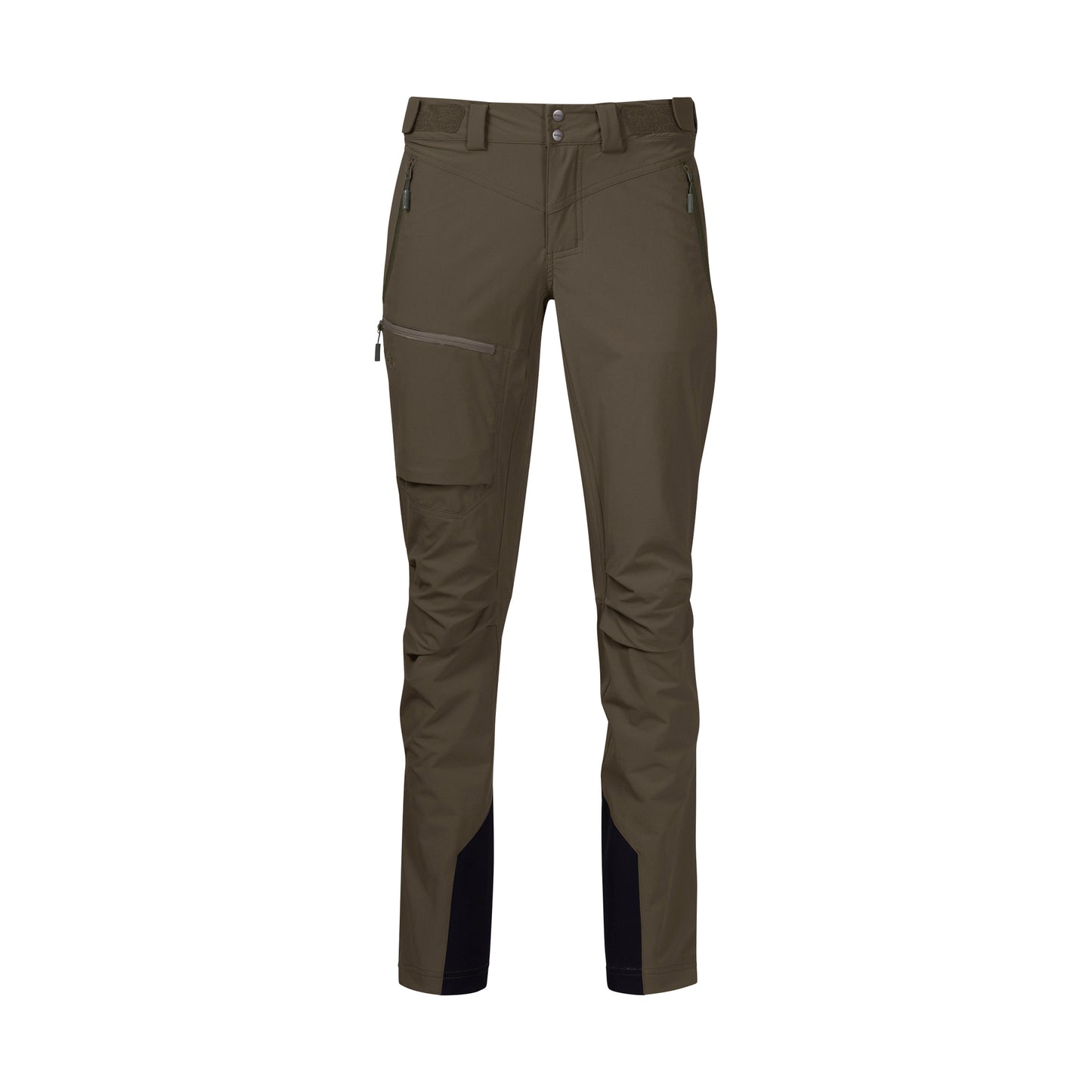 Bergans Breheimen Softshell Pants Women Dark Green Mud