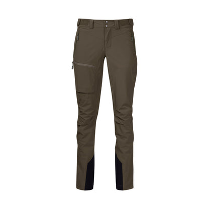 Bergans Breheimen Softshell Pants Women Dark Green Mud