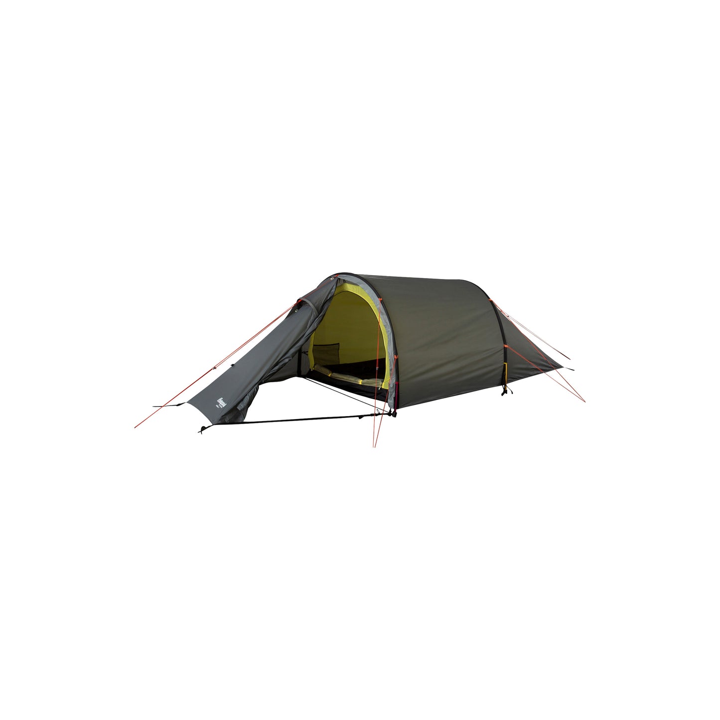 Bergans Romsdal 2-Person Tent Solid Light Grey / Bright Magma