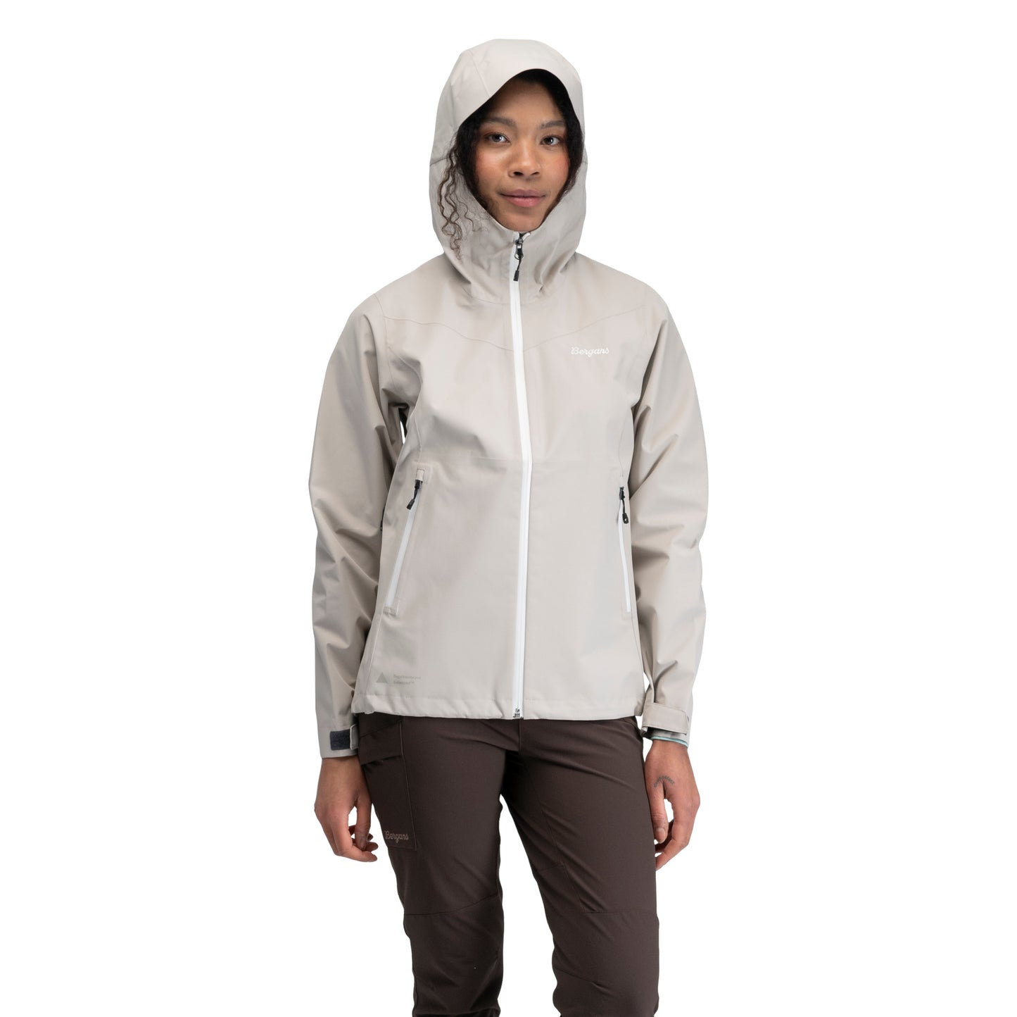 Bergans Essentials 2.5L Shell Jacket Women Coastal Sand