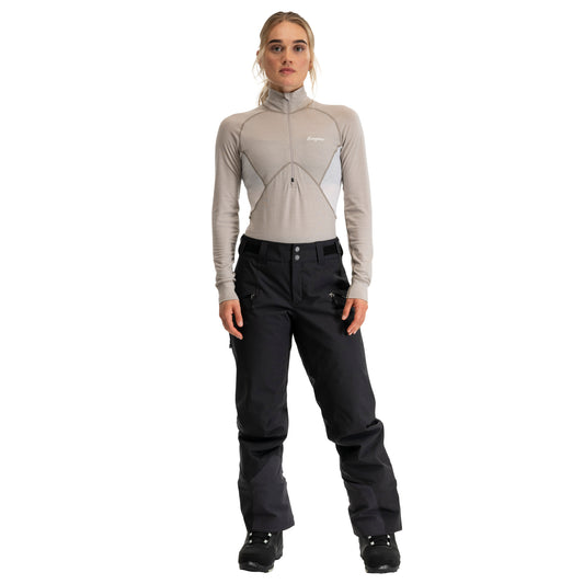 Bergans Oppdal Insulated Shell Pants Women Black