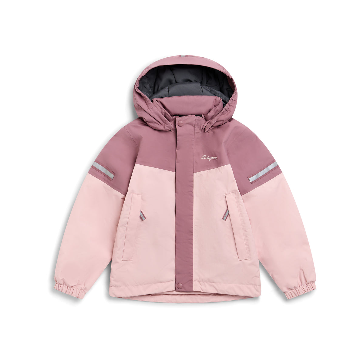 Bergans Lilletind Insulated Shell Jacket Kids Faded Pink / Rose Dust