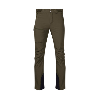 Bergans Breheimen Softshell Pants Men Dark Green Mud