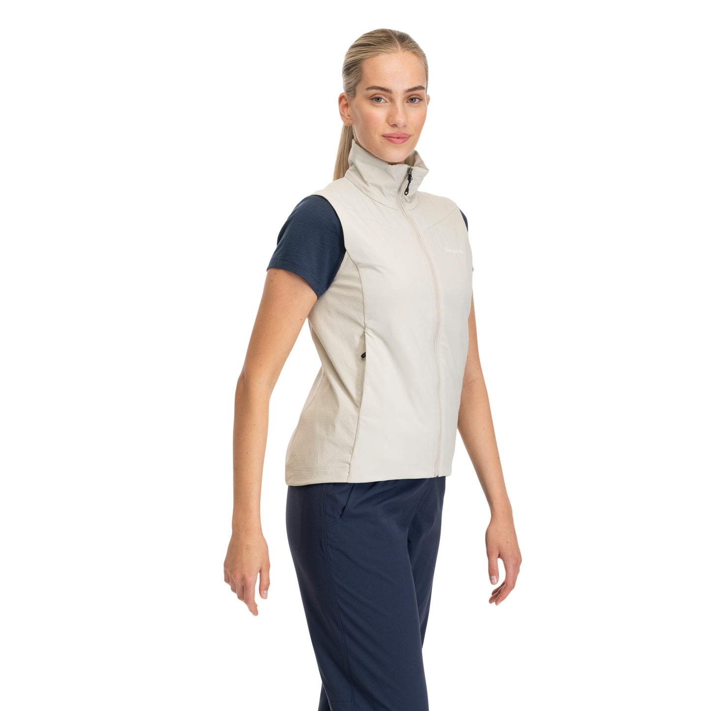 Bergans Holo Insulated Vest Women Coastal Sand