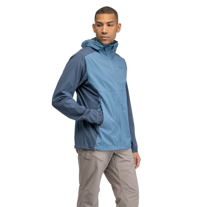 Bergans Rabot Windbreaker Jacket Men Elemental Blue / Granite Blue
