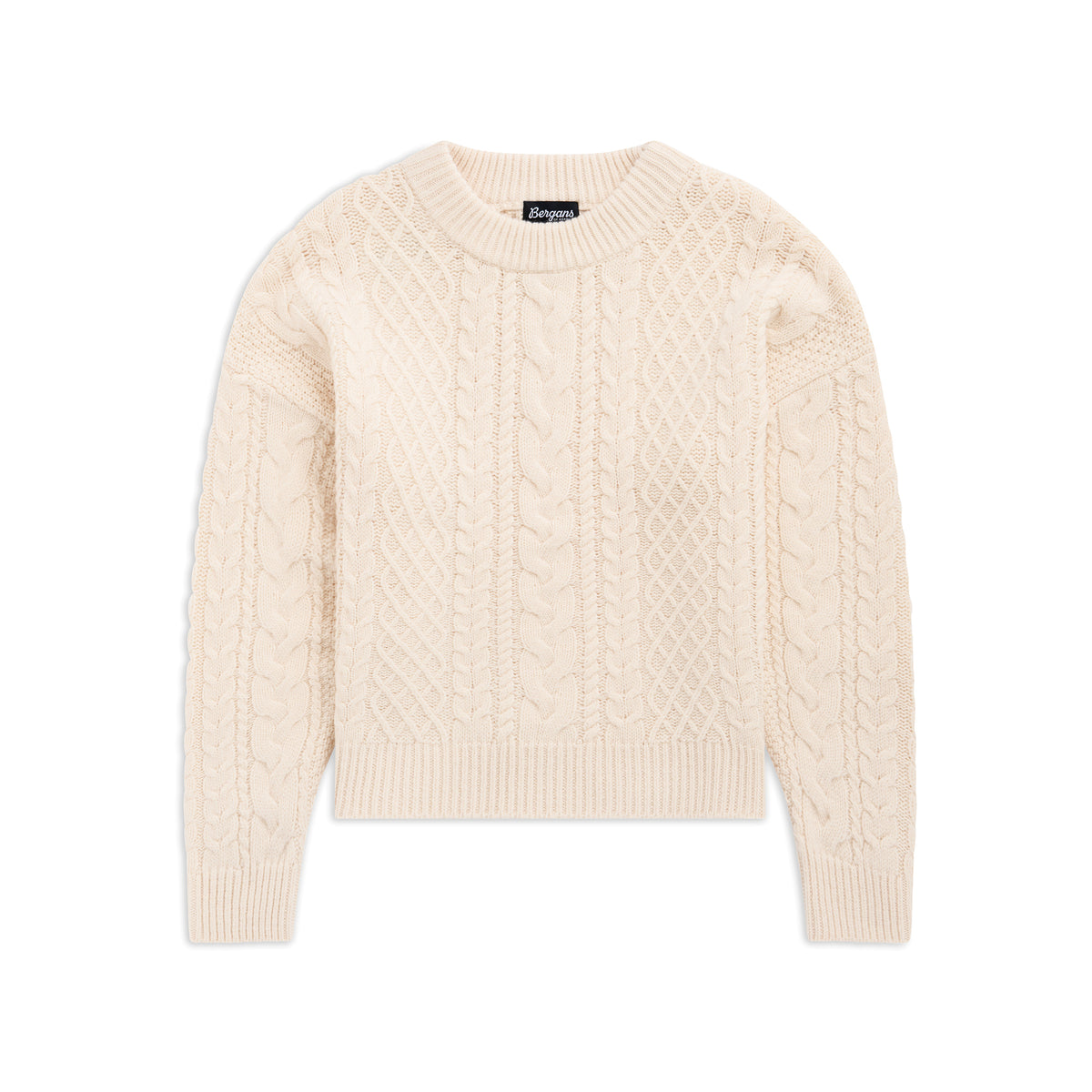 Bergans Lofoten Knitted Wool Jumper Men Creme