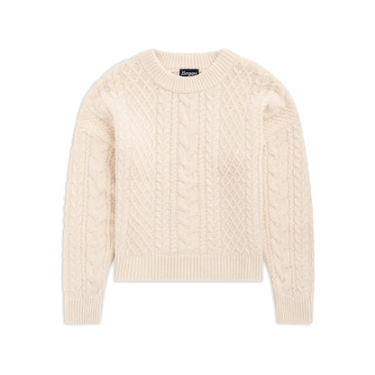 Bergans Lofoten Knitted Wool Jumper Men Creme