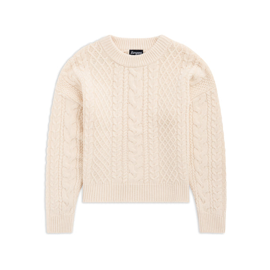 Bergans Lofoten Knitted Wool Jumper Men Creme