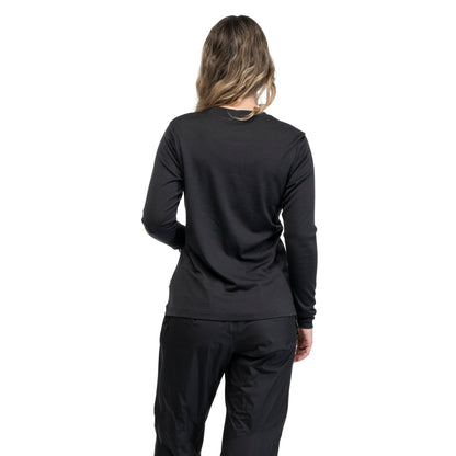 Bergans Merino Long Sleeve Women Dark Shadow Grey