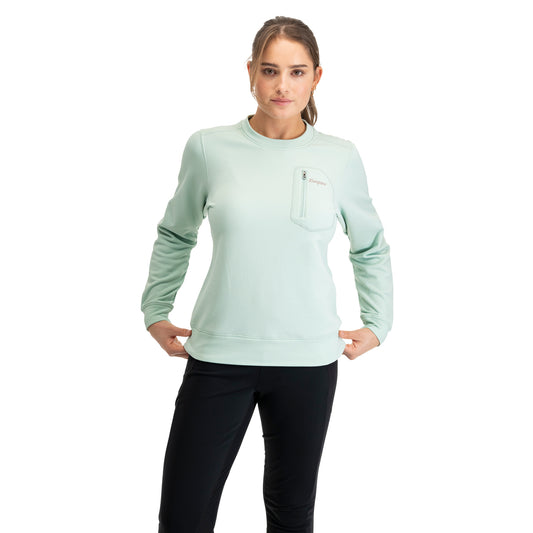 Bergans Midtli Midlayer Sweatshirt Women Mint Crush