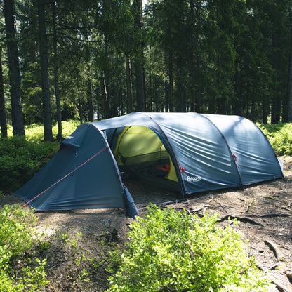 Bergans Trollhetta Tunnel 4-Pers Tent Light Fogblue