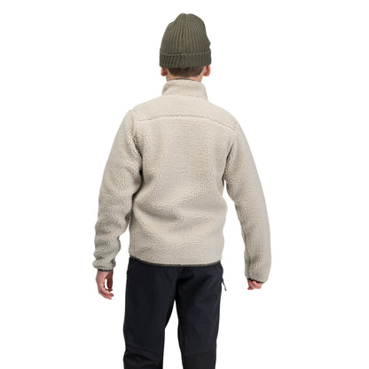 Bergans Lunnan Pile Fleece Jacket Junior Coastal Sand