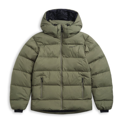Bergans Lava Warm Down Jacket w/Hood Men Green Mud