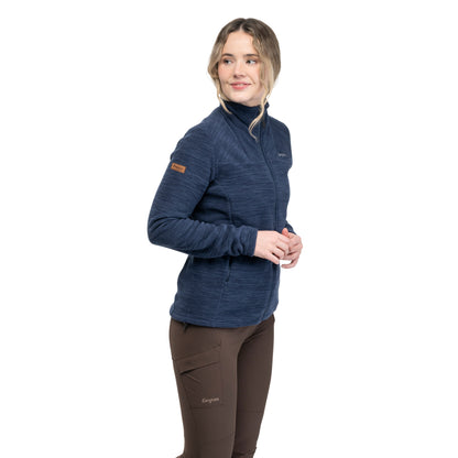 Bergans Hareid Fleece Jacket Women Navy Blue