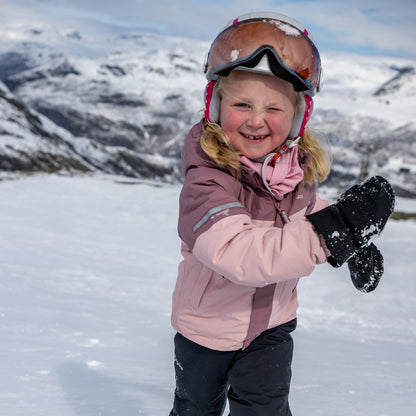 Bergans Lilletind Insulated Shell Jacket Kids Faded Pink / Rose Dust