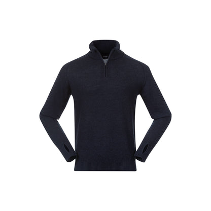 Bergans Ulriken Light Merino Jumper Men Navy Blue