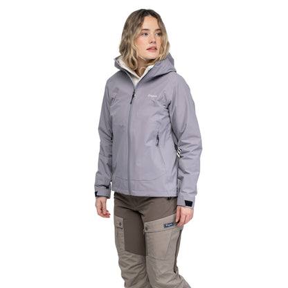 Bergans Essentials 3L Shell Jacket Women Lilac Ash