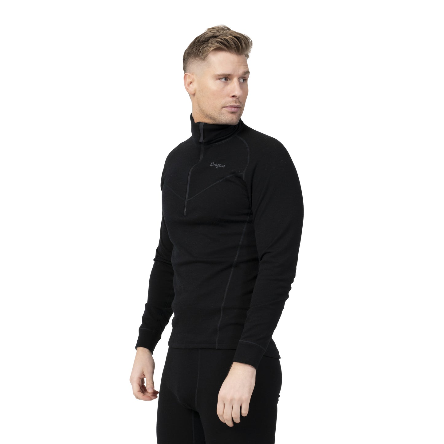 Bergans Inner:Dual Merino Half Zip Men Black