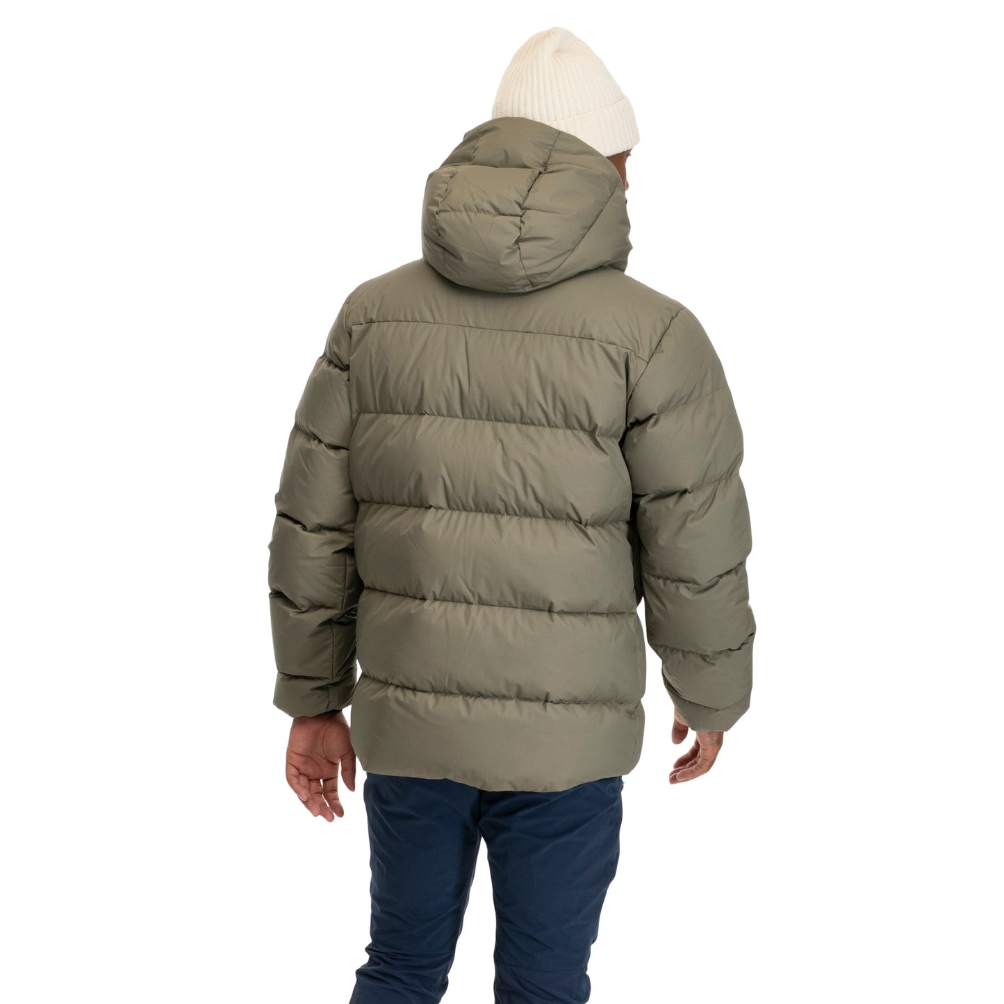 Bergans Lava Warm Down Jacket w/Hood Men Green Mud