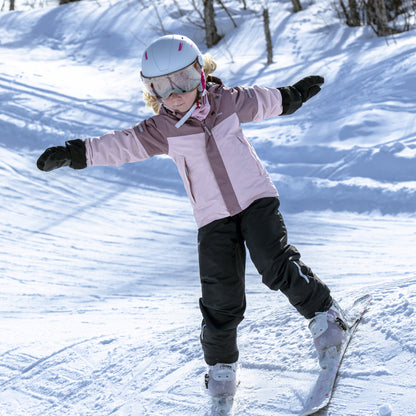 Bergans Lilletind Insulated Shell Jacket Kids Faded Pink / Rose Dust