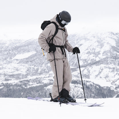 Bergans Oppdal Insulated Shell Jacket Men Rock Taupe