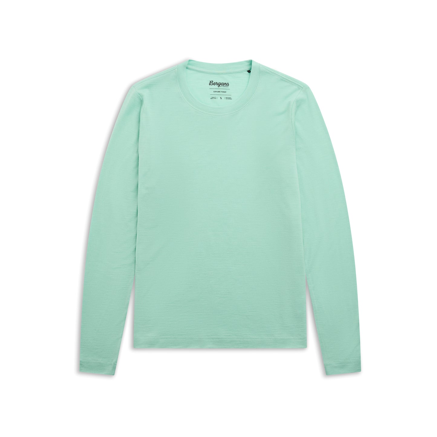 Bergans Merino Long Sleeve Women Mint Crush