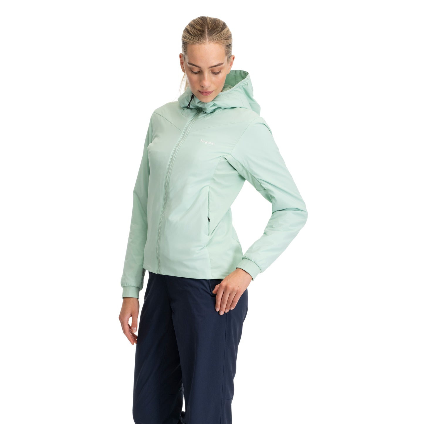 Bergans Holo Insulated Hood Jacket Women Mint Crush