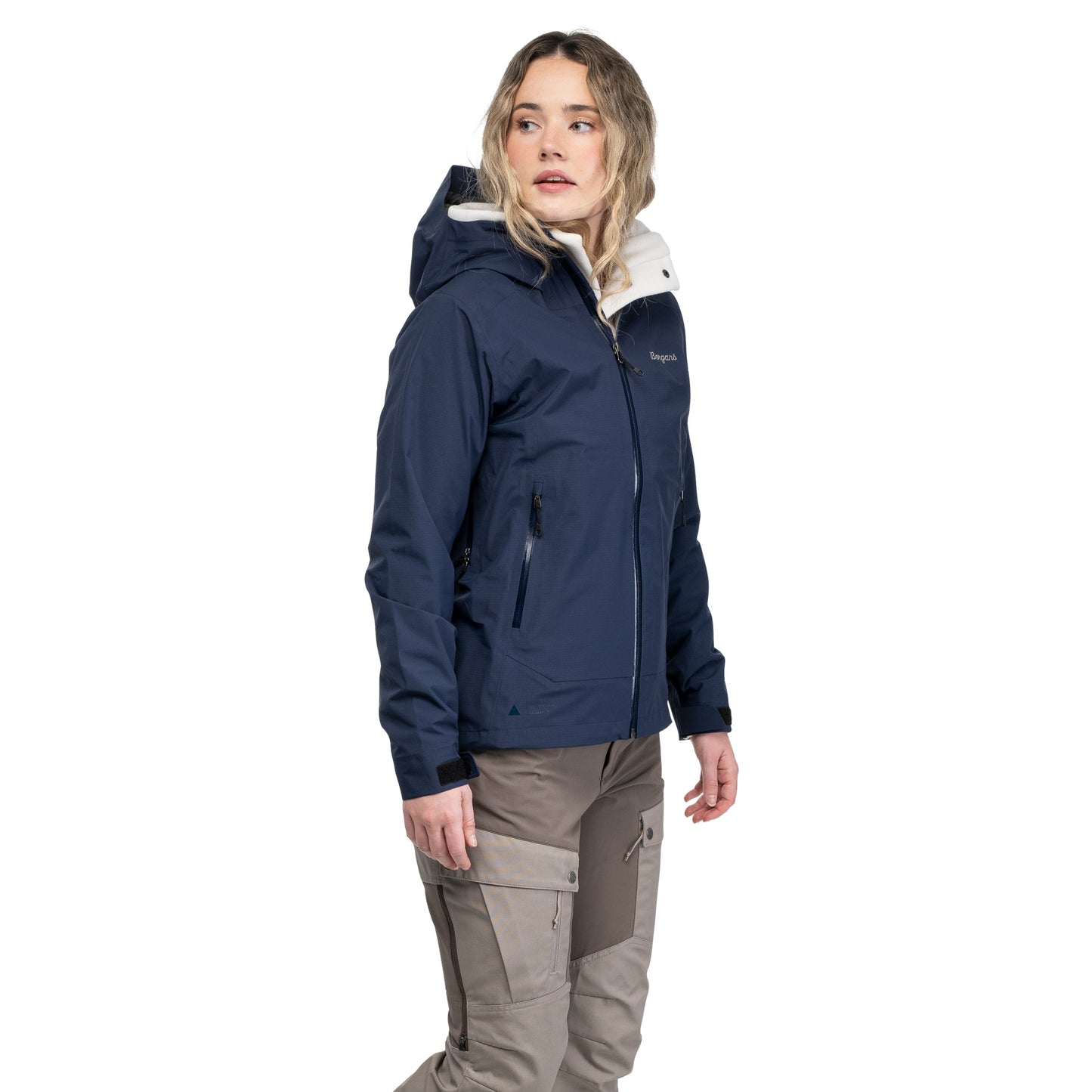 Bergans Essentials 3L Shell Jacket Women Navy Blue