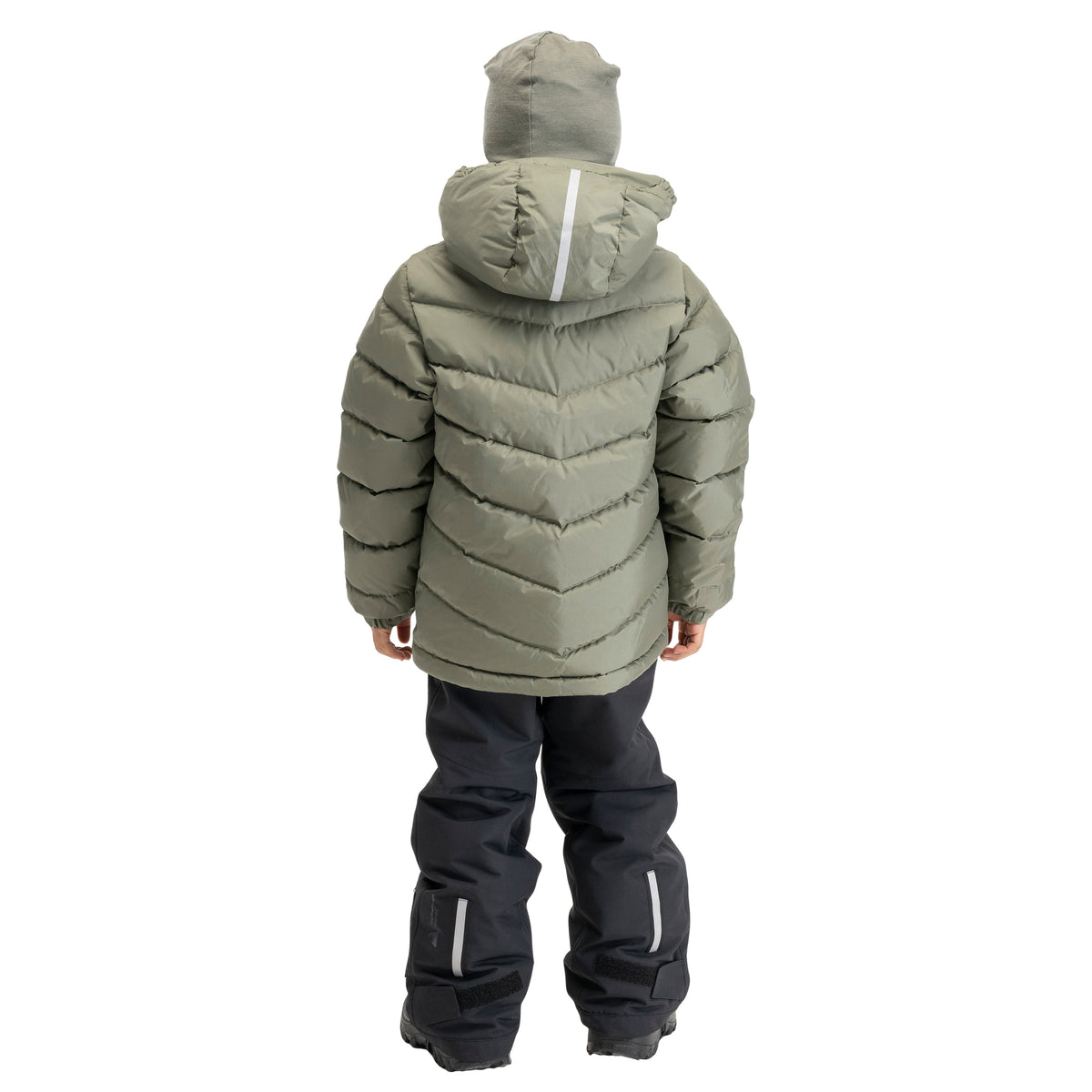 Bergans Kids Warm Down Jacket Green Mud