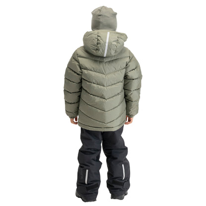 Bergans Kids Warm Down Jacket Green Mud