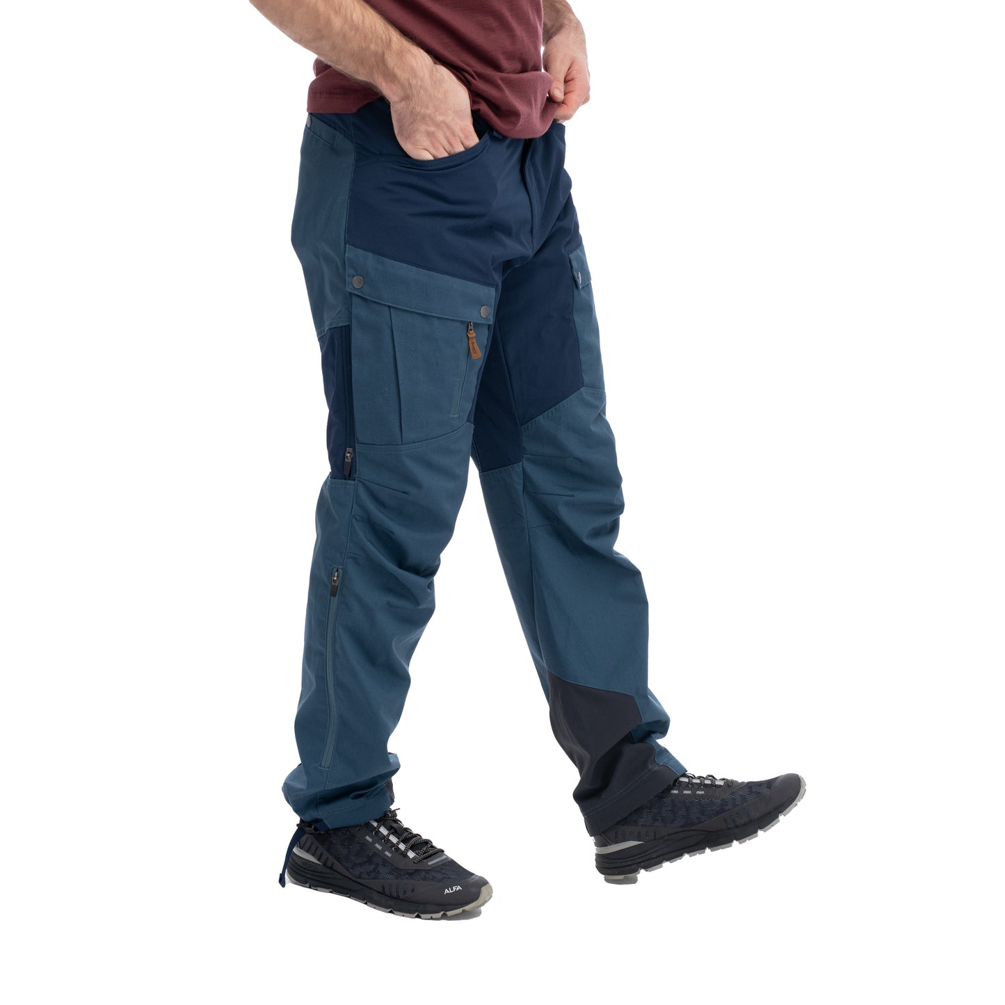 Bergans Nordmarka Favor Outdoor Pants Men Orion Blue/Navy Blue