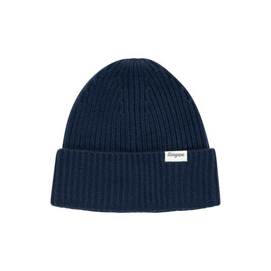 Bergans Nordmarka Merino Beanie Navy Blue