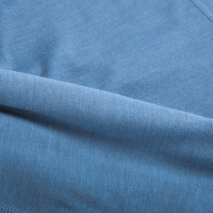 Bergans Inner:Pure Merino Tights Men Elemental Blue / Dark Shadow Grey